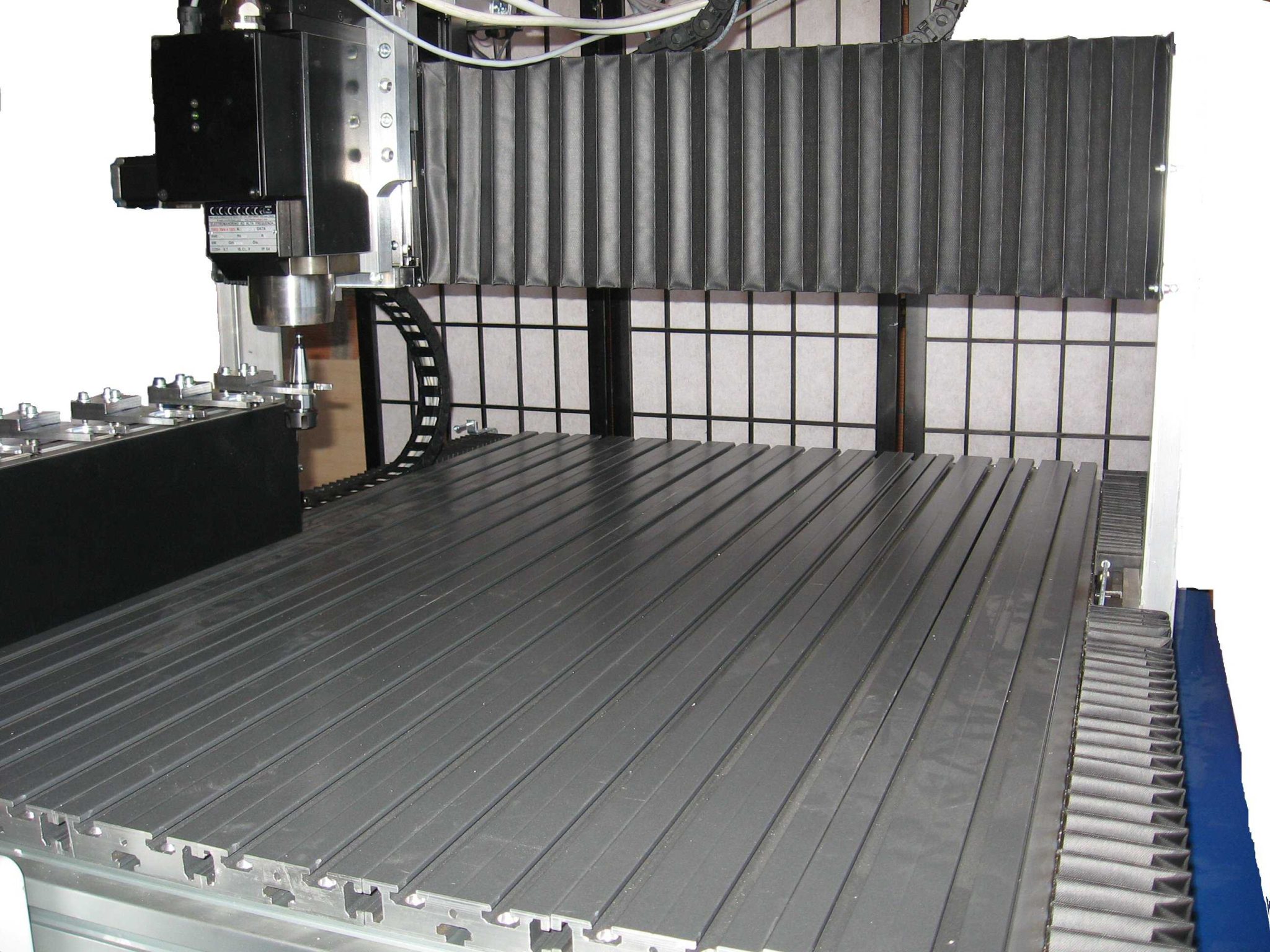 cnika 107 pantografi cnc cambio utensile