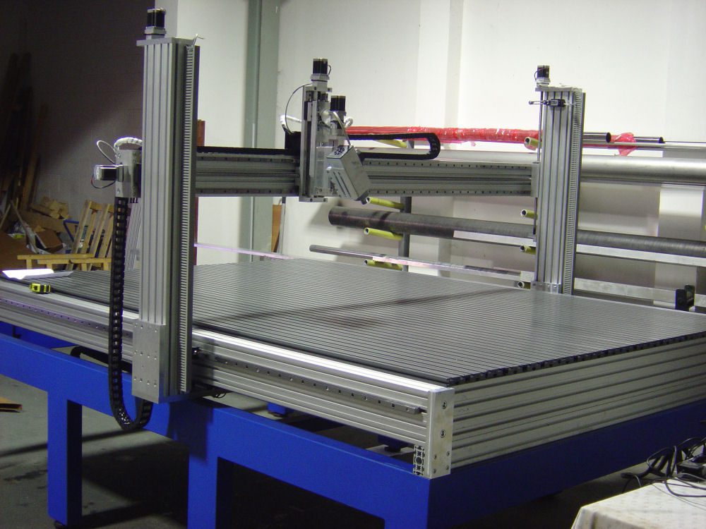cnika 204 pantografo cnc mandrino rotante