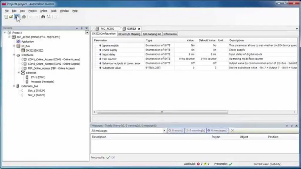 Creazione Software PLC